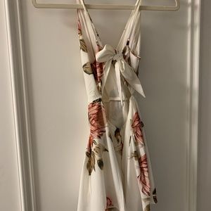 Who I Am Floral Romper XS